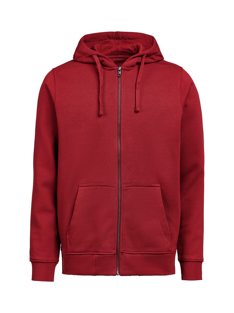 FULL ZIP HOODIE REGULAR FIT (OCS-RCS) – BRICK