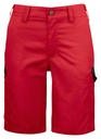 2529 KRÓTKIE SPODENKI DAMSKIE – RED
