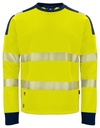 6108 BLUZA Z ODBLASKAMI NA RAMIONACH - EN ISO 20471 KLASA 3/2 – YELLOW/ NAVY