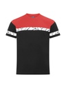 7001 T-shirt – BLACK/ RED