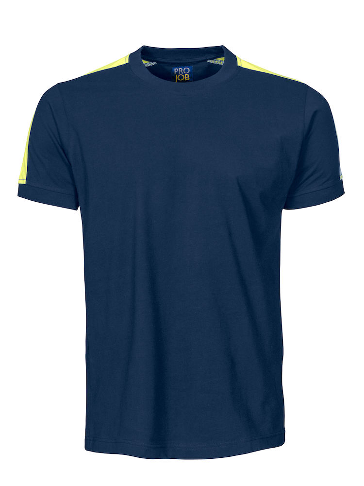 T-shirt 2019 Z Odblaskami Na Ramionach 642019 - Blue/Yellow