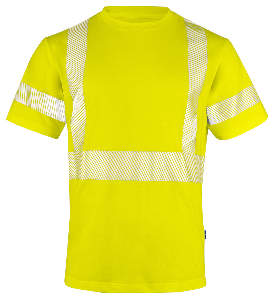 6013 T-SHIRT HV - EN ISO 20471 KLASA 3/2 – YELLOW/ NAVY