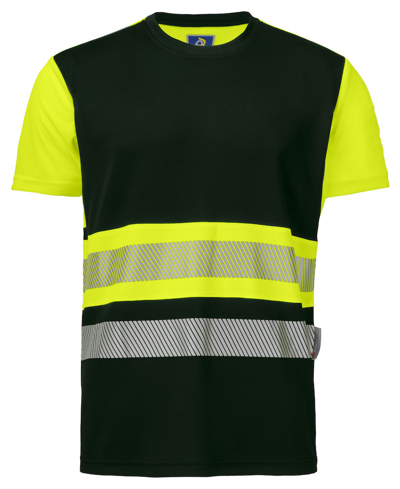 T-shirt 6020 En Iso 20471 Kl. 1 646020 - Yellow/ Black