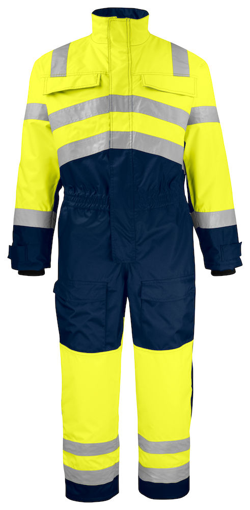 6202 KOMBINEZON EN ISO 20471 KLASA 3 – YELLOW/ NAVY