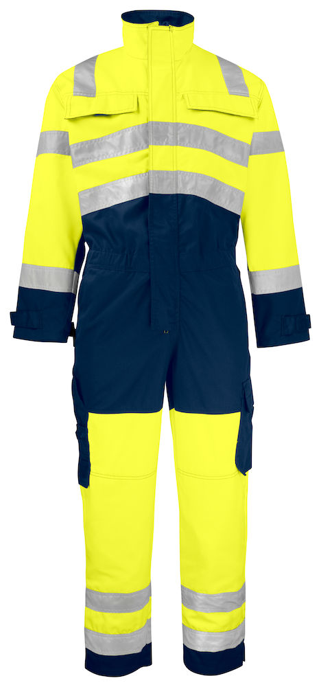 6203 KOMBINEZON EN ISO 20471 KLASA 3 – YELLOW/ NAVY