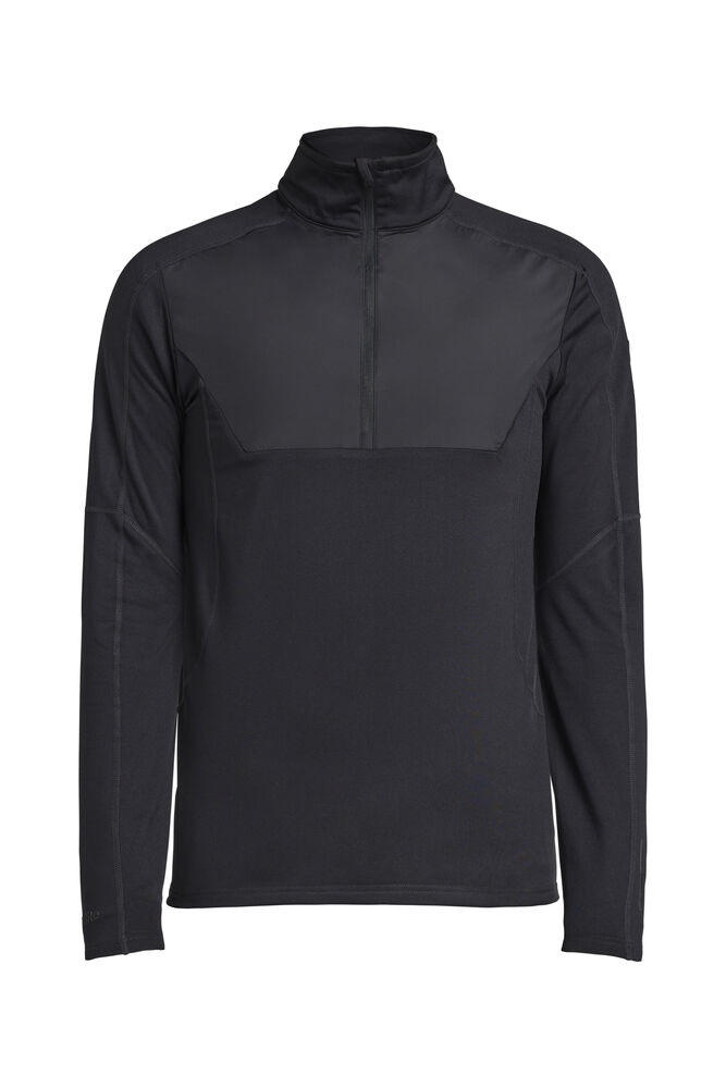 TXLITE WINDBLOCK HALF ZIP – BLACK