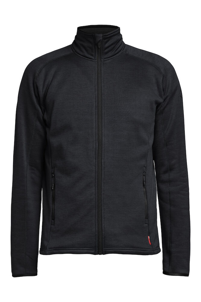 TXLITE MIDLAYER ZIP – BLACK