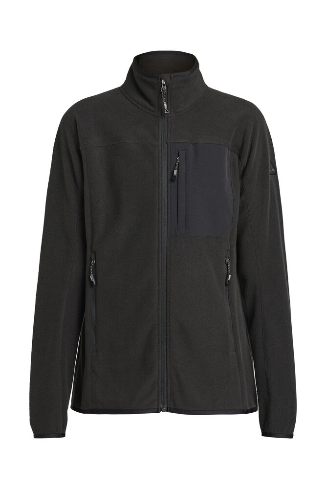 Polar Himalaya Full Zip Pocket Fleece Woman 465018220 - Black