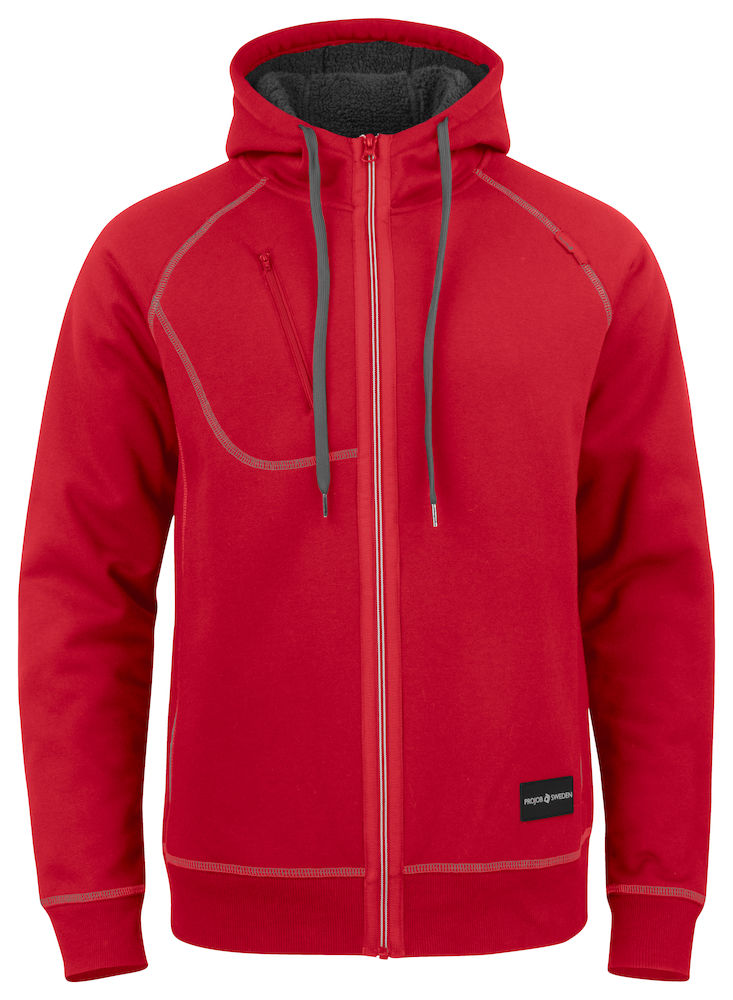 2130 BLUZA Z KAPTUREM – RED