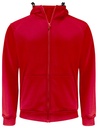 2133 BLUZA Z KAPTUREM – RED