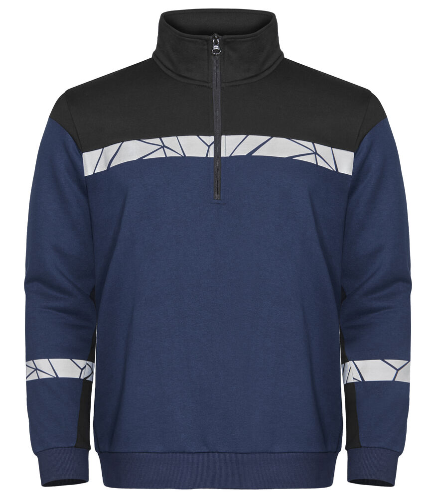 7102 Bluza 1/2 zip – NAVY/ BLACK
