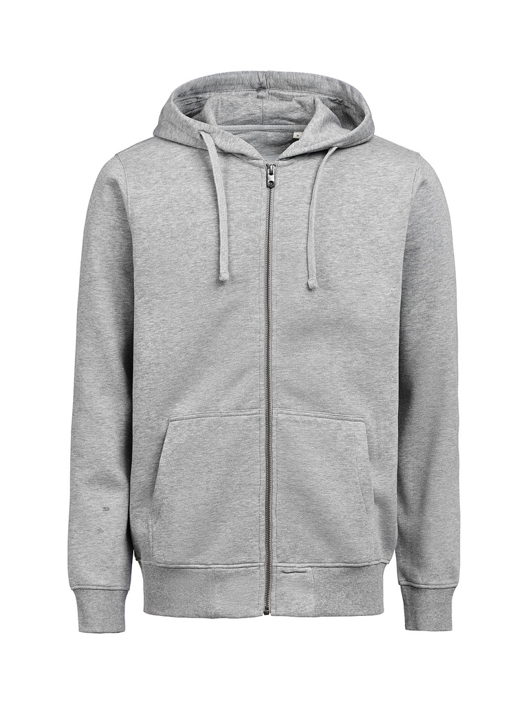 Bluza Full Zip Regular Fit (Ocs-Rcs) 3450010 - Grey Melange