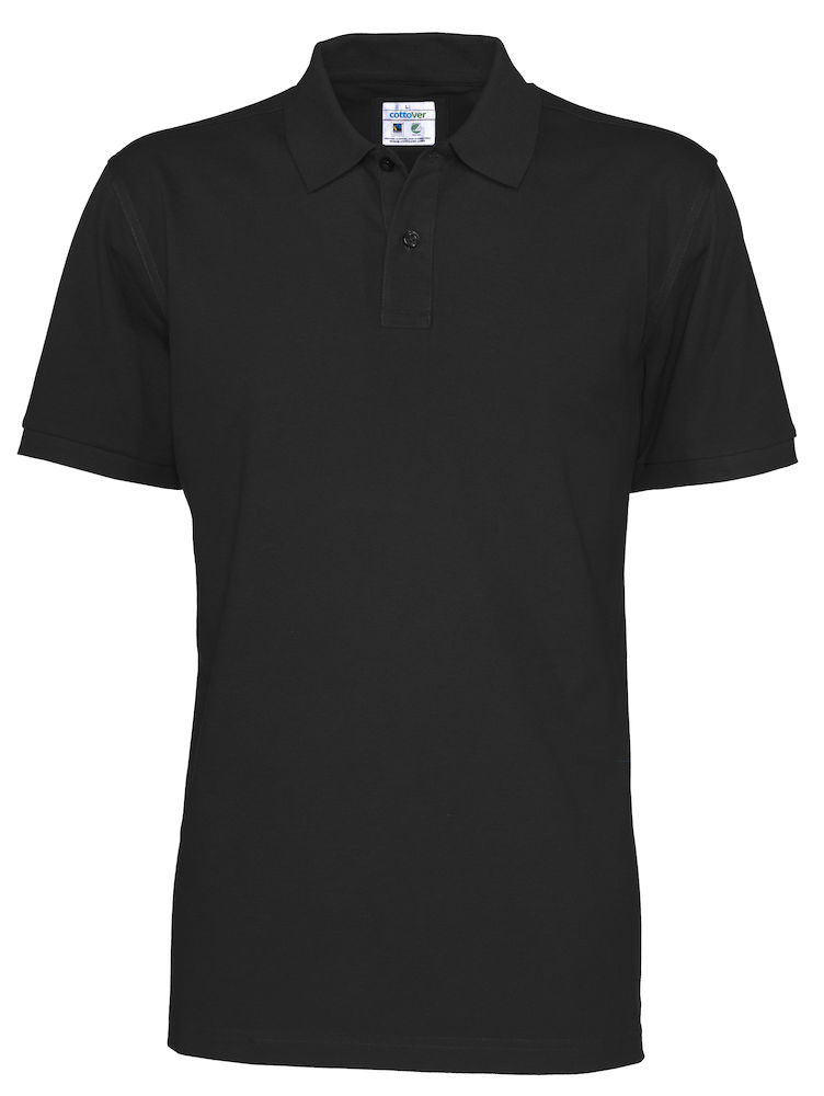 PIQUE POLO – BLACK