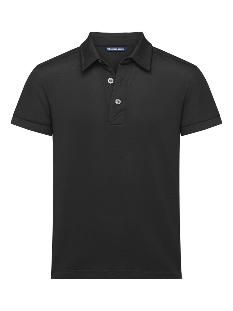 VIRTUE POLO SOLID JUNIOR – BLACK