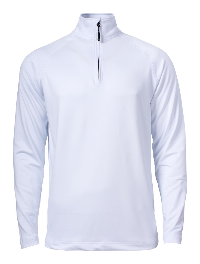 COOS BAY HALF ZIP – WHITE
