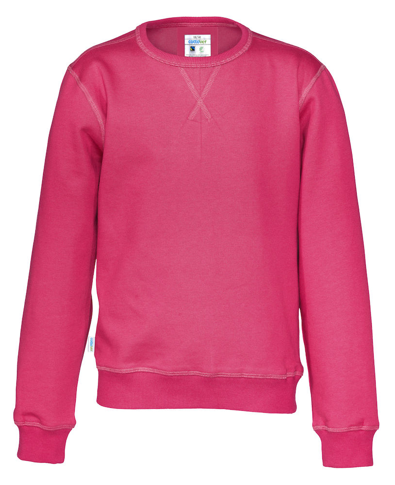 Bluza Crew Neck Kid 141015 - Cerise