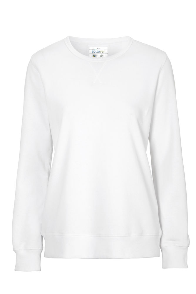 Bluza Crew Neck Woman 141004 - White