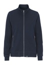Bluza F. Terry Fz Collar Woman 141511 - Navy