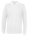 PIQUE LONG SLEEVE – WHITE