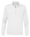 Bluza Half Zip Unisex 141012 - White