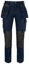 5563 BAWEŁNIANE SPODNIE DAMSKIE – NAVY - 56