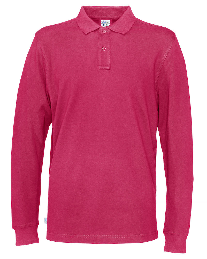 PIQUE LONG SLEEVE – CERISE