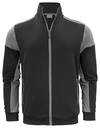 PRIME SWEATVEST – BLACK/ ANTHRACITE