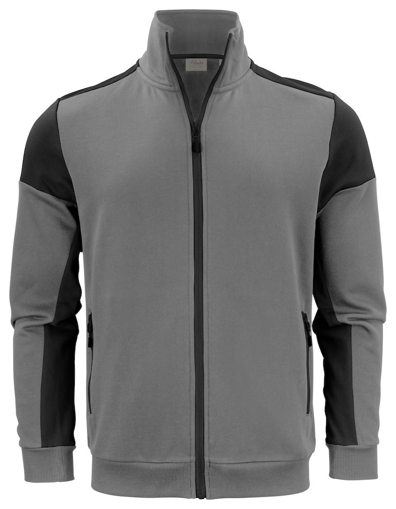 PRIME SWEATVEST – ANTHRACITE/ BLACK