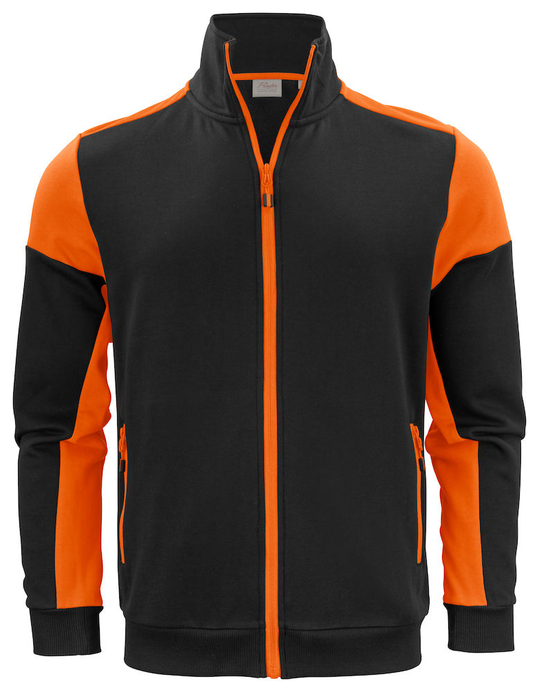 Bluza robocza Prime Sweatvest 2262061 - Black/ Orange
