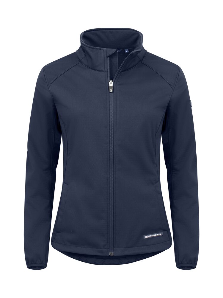 OAK HARBOR SOFTSHELL JACKET WOMAN – DARK NAVY