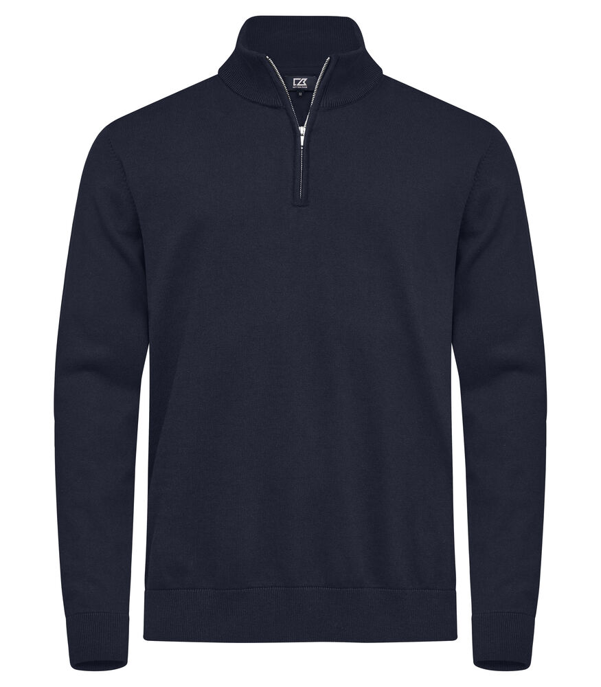 OAKVILLE HALF ZIP SWEATER – DARK NAVY