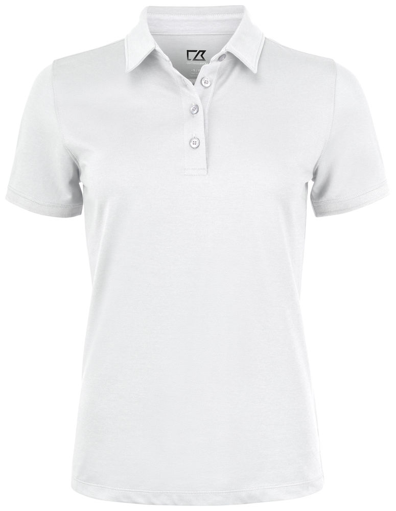 OCEANSIDE STRETCH POLO WOMAN – WHITE