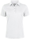 OCEANSIDE STRETCH POLO WOMAN – WHITE