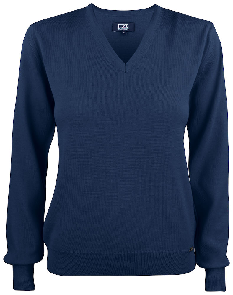 EVERETT V-NECK WOMAN – DARK NAVY