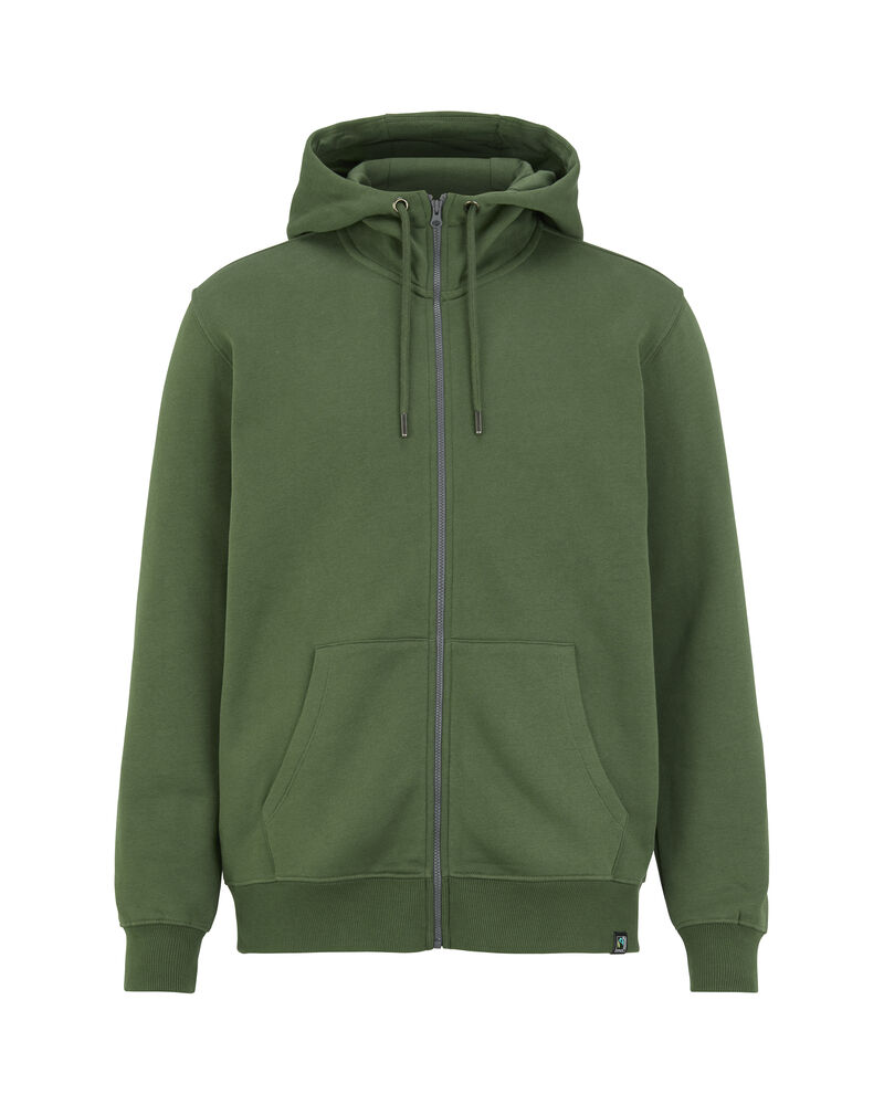 KEY FZ HOOD – DK GREEN