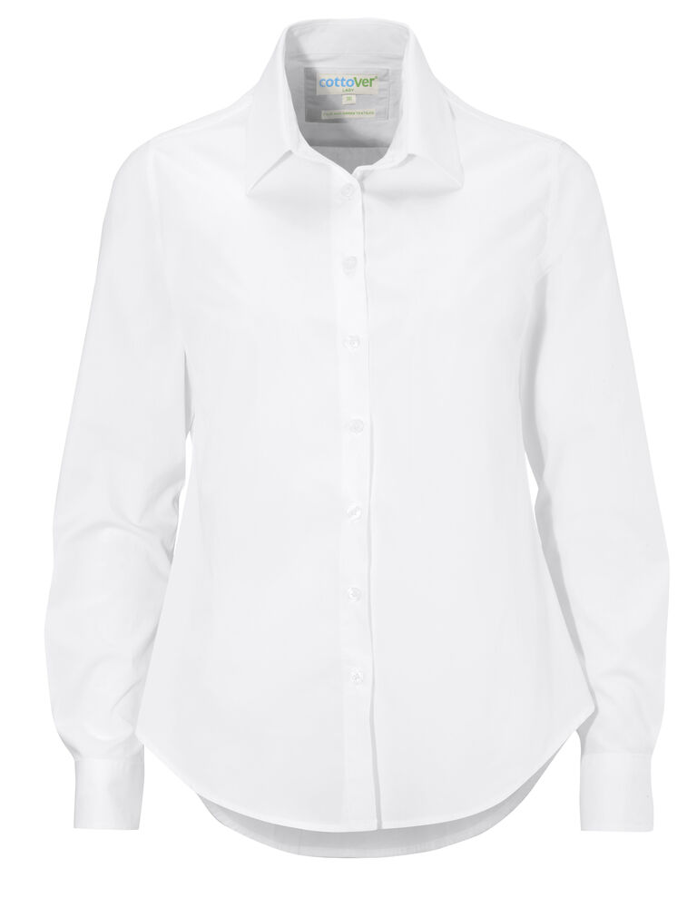 POPLIN SHIRT WOMAN (GOTS) – WHITE