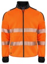 Bluza robocza 6109 Bluza Rozpinana Z Odblaskami Na Ramionach - En Iso 20471 Klasa 3/2 646109 - Orange