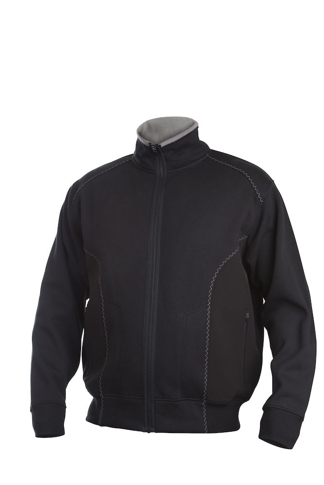 2121 BLUZA NA ZAMEK – ANTHRACITE