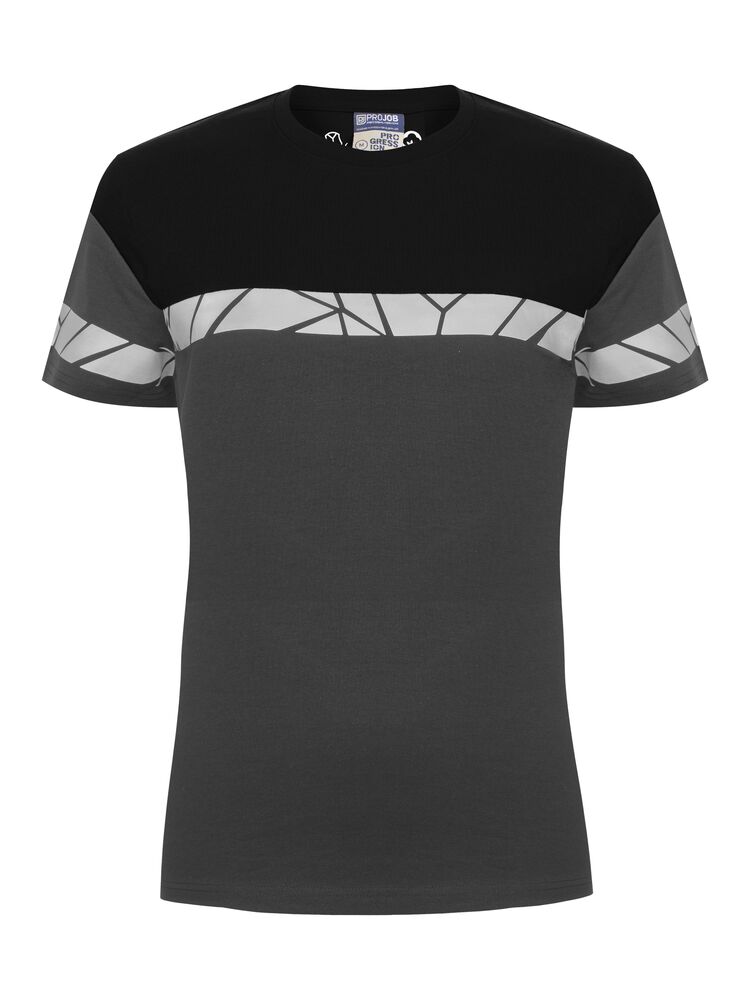 T-shirt 7005 damski 647005 - Grey/ Black