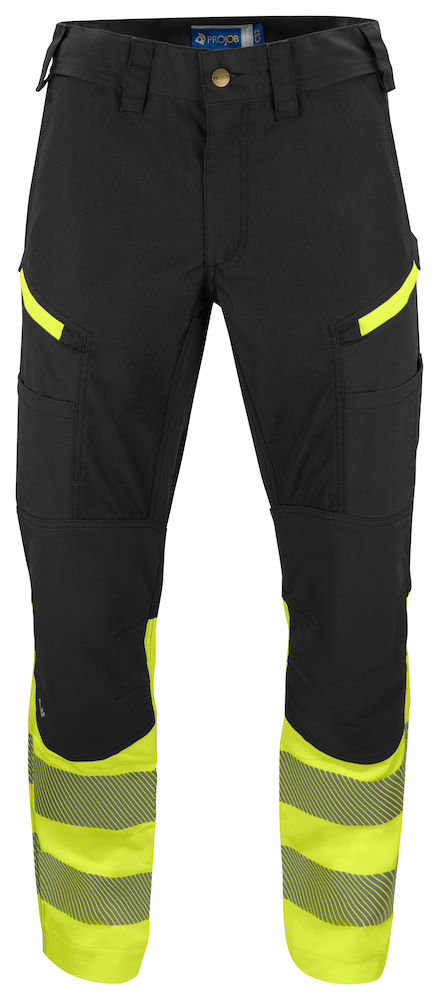 6528 SPODNIE SERWISOWE – YELLOW/ BLACK