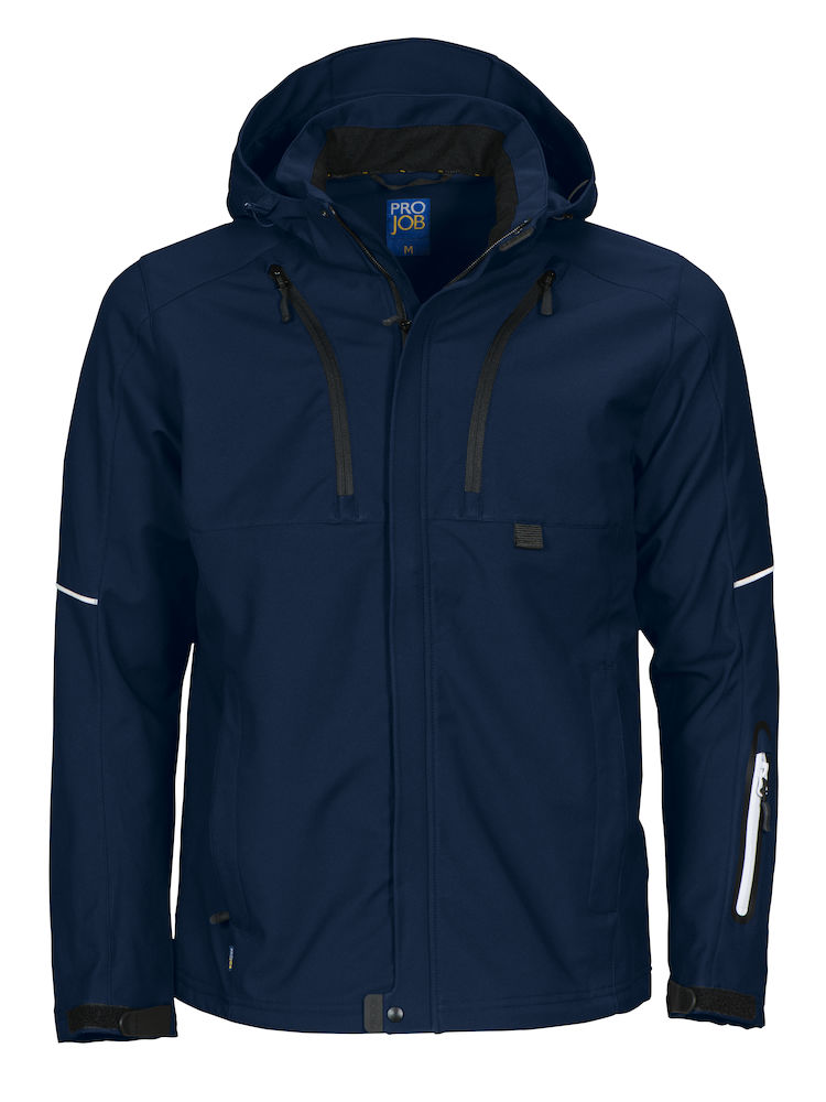 3406 KURTKA FUNKCJONALNA SOFTSHELL – NAVY