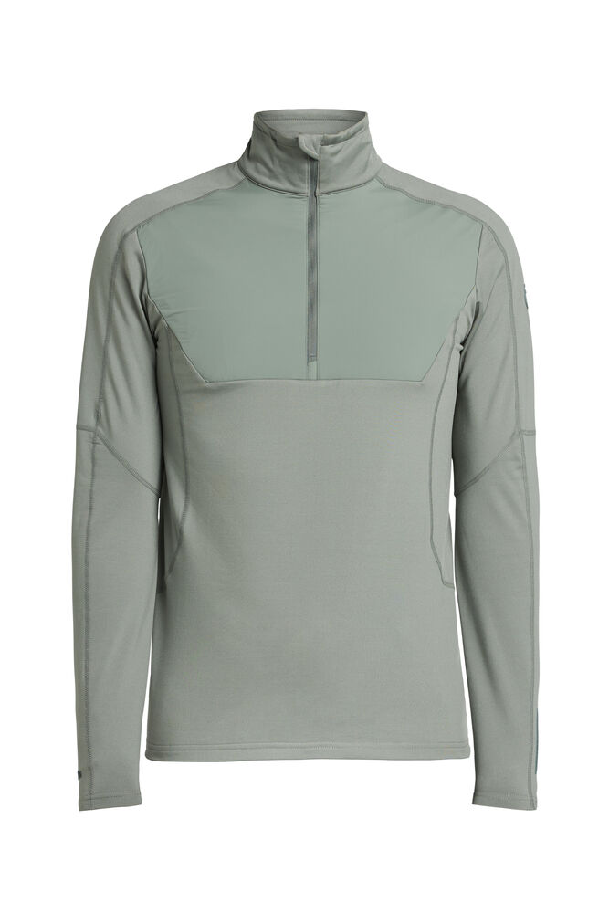 TXLITE WINDBLOCK HALF ZIP – GREY GREEN