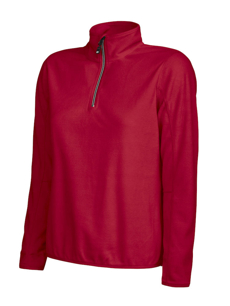 MELTON LADY HALF ZIP – RED
