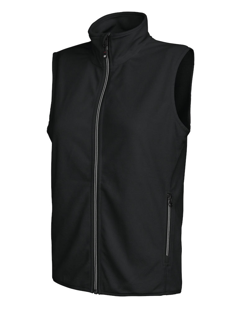 MELTON LADY VEST – BLACK