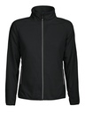 MELTON LADY FULL ZIP – BLACK