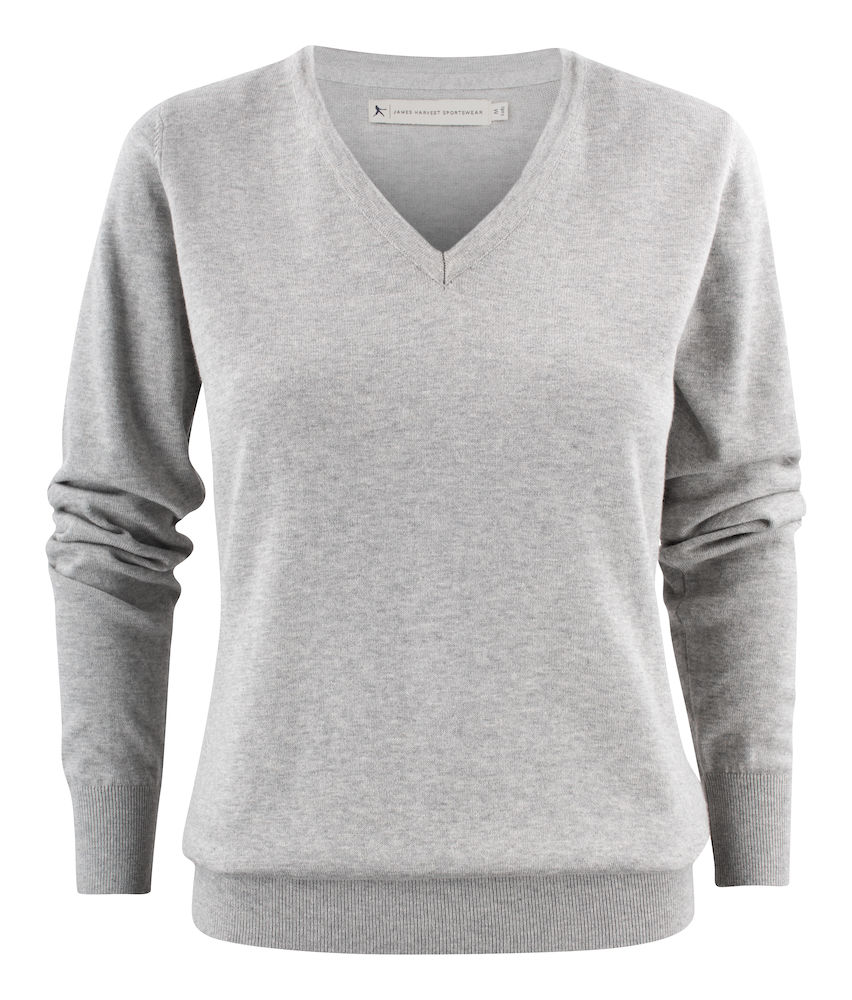 ASHLAND V-NECK WOMAN – GREY