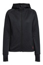 TXLITE HOODIE ZIP WOMAN – BLACK