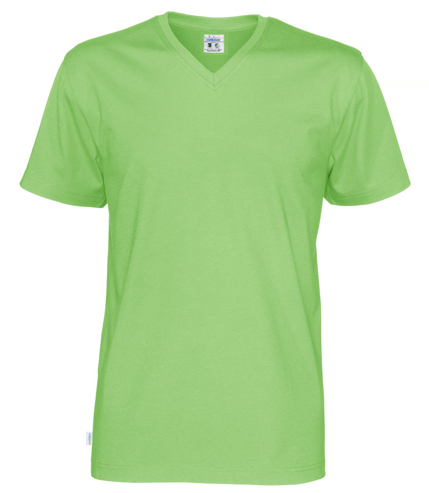T-SHIRT V-NECK – GREEN