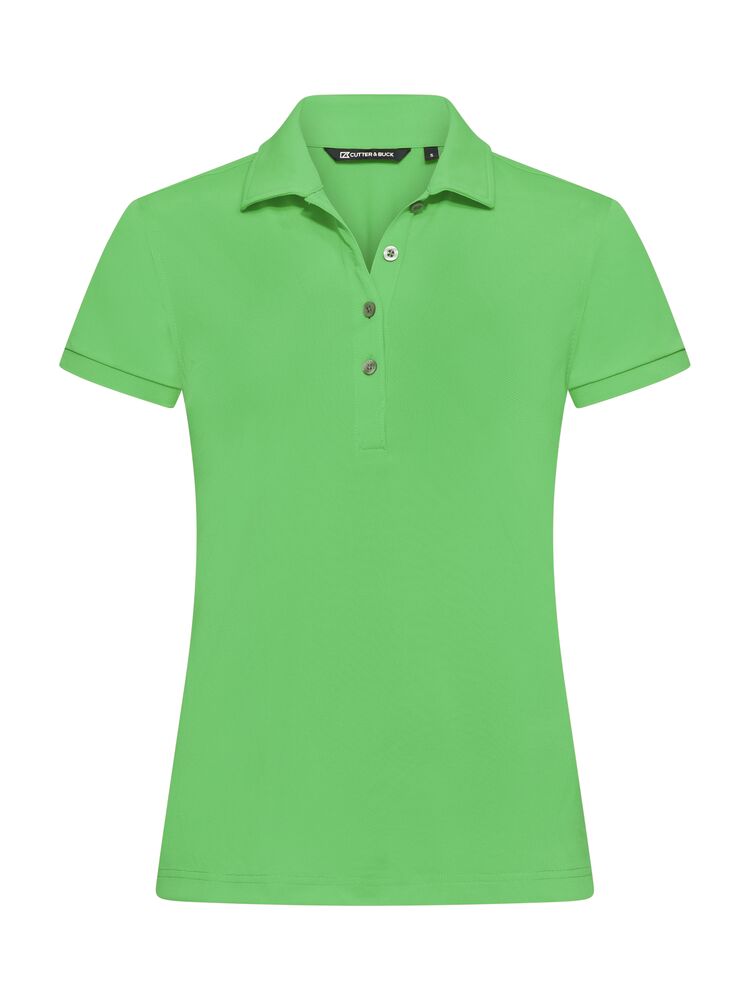 VIRTUE ECO POLO SOLID WOMAN – LIME GREEN