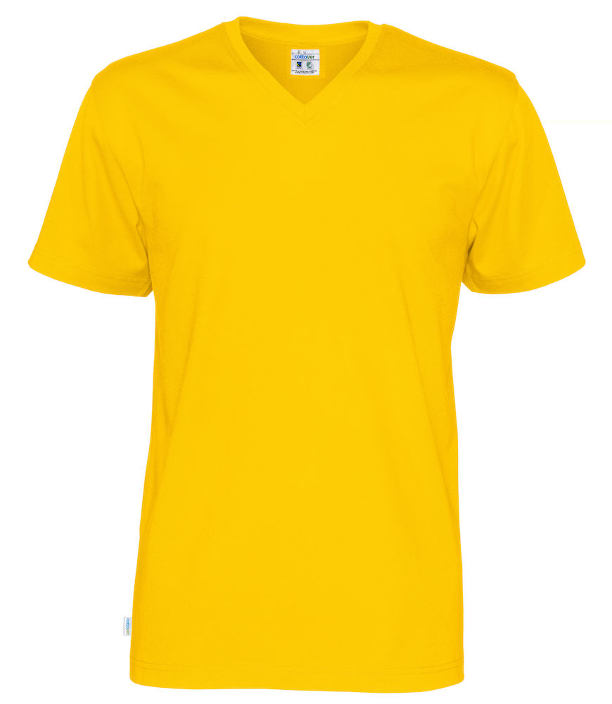 T-SHIRT V-NECK – YELLOW